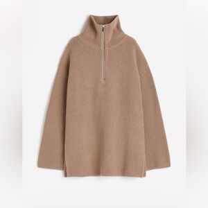 H&M Women’s Oversized Zip Up Sweater